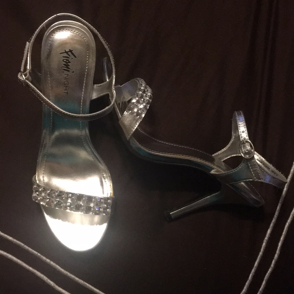 Silver heels